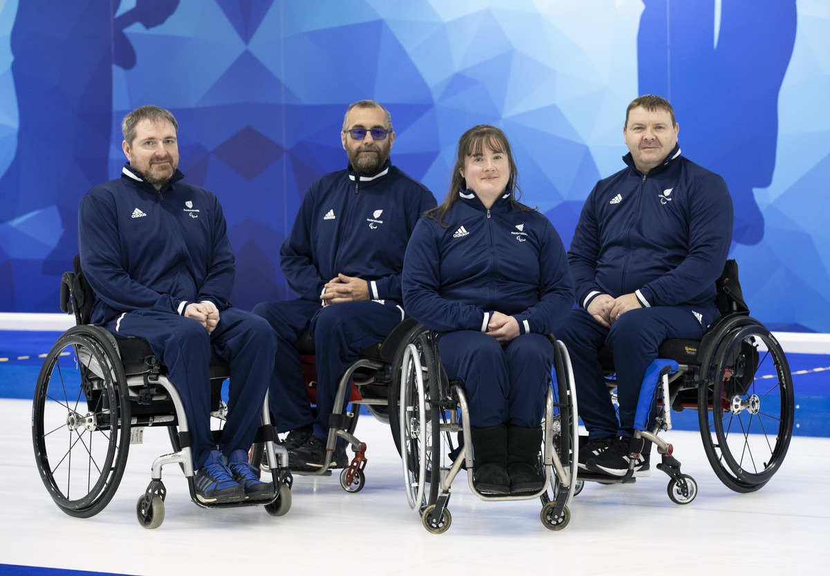 PARALYMPICSGB ANNOUNCE WHEELCHAIR CURLERS FOR BEIJING 2022 PARALYMPIC