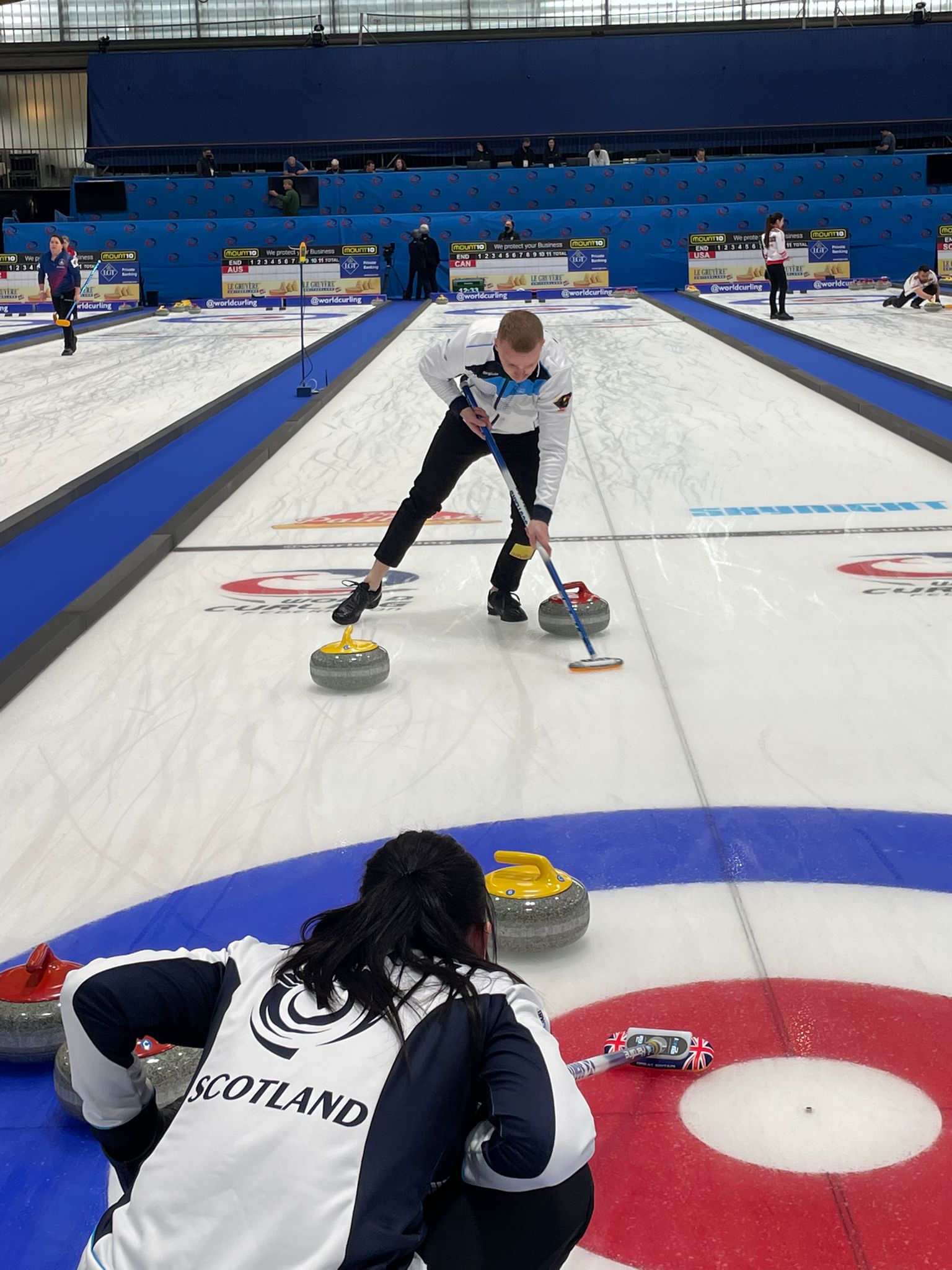 MUIRHEAD PAYS TRIBUTE TO “WORLD’S BEST SWEEPER” AS SCOTS CRUISE INTO
